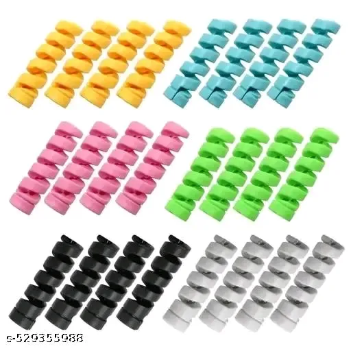 24 Pieces of Mobile Charging Cable Protector