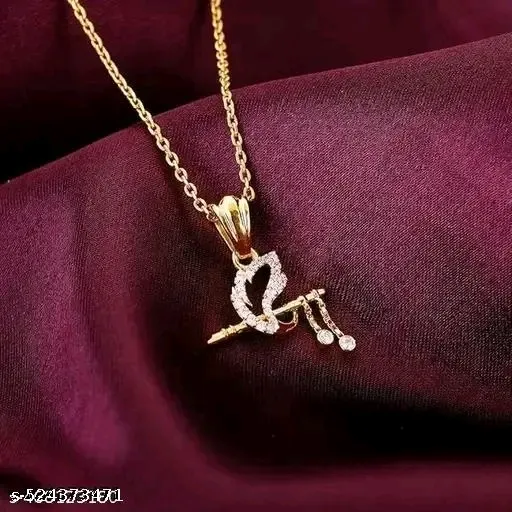 Allure Lord Gold Plated Necklace