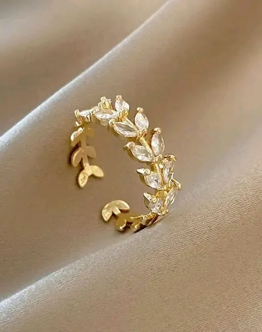 Trending and Stylish 18k Gold Plated Ring For Women